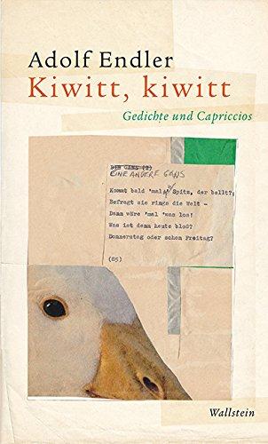 Kiwitt, kiwitt: Gedichte und Capriccios