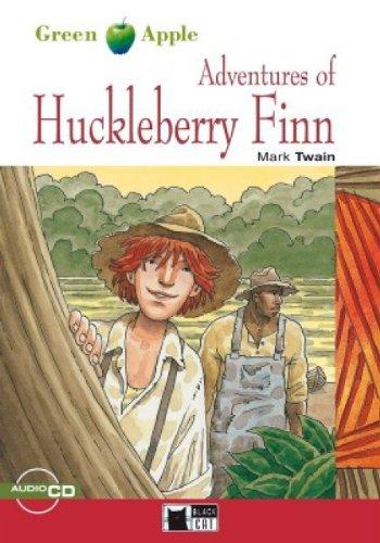 The Adventures of Huckleberry Finn - Buch mit Audio-CD (Black Cat Green Apple - Step 2)