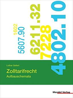 Zolltarifrecht – Aufbauschemata