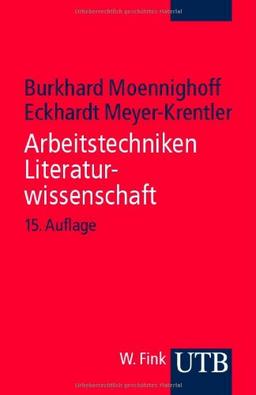 Arbeitstechniken Literaturwissenschaft