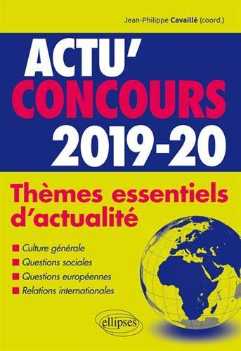 Thèmes essentiels d'actualité 2019-2020 : cours