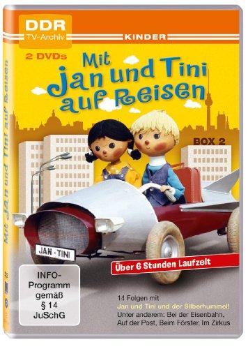 Mit Jan und Tini auf Reisen - Box 2 (DDR TV-Archiv - 2 DVDs)