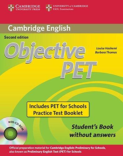 Cambridge Objective PET Without Answers [With CDROM] (Cambridge Books for Cambridge Exams)