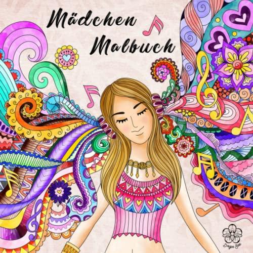 Mädchen Malbuch ab 10 Jahre: Wunderschöne Mandala und Zentangle Motive zum Ausmalen für Mädchen und Teenager. Ein einzigartiges Geschenk für 10-12 jährige Kinder (Malbücher für Mädchen, Band 1)