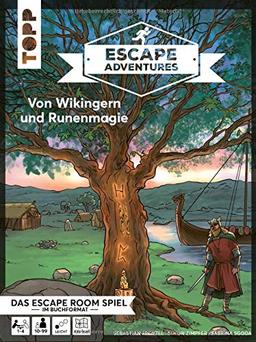 Escape Adventures – Von Wikingern und Runenmagie: Das ultimative Escape-Room-Erlebnis jetzt auch als Buch! Mit XXL-Mystery-Map für 1-4 Spieler. 90 Minuten Spielzeit