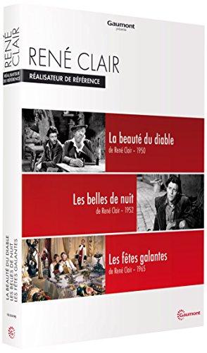 Coffret rené clair : la beauté du diable ; les belles de nuit ; les fêtes galantes [FR Import]