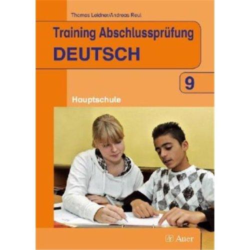 Training Abschlussprüfung Deutsch: Band für die Hauptschule