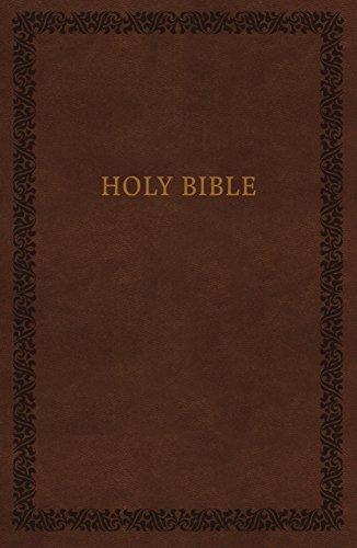 NIV, Holy Bible, Soft Touch Edition, Imitation Leather, Brown, Comfort Print