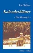 Kalenderblätter: Ein Almanach