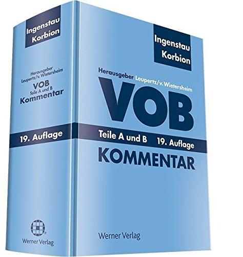 VOB Teile A und B: Kommentar