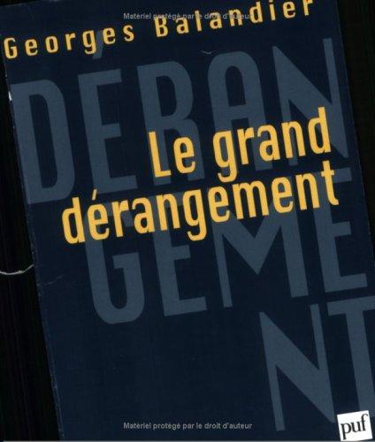 Le grand dérangement