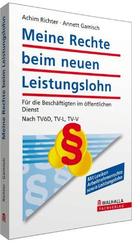 Meine Rechte beim Leistungslohn: TVöD, TV-L, AVR