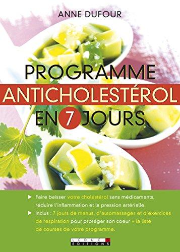 Programme anticholestérol en 7 jours