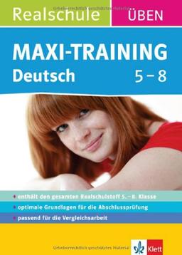 Maxi-Training Realschule Deutsch 5.-8. Klasse