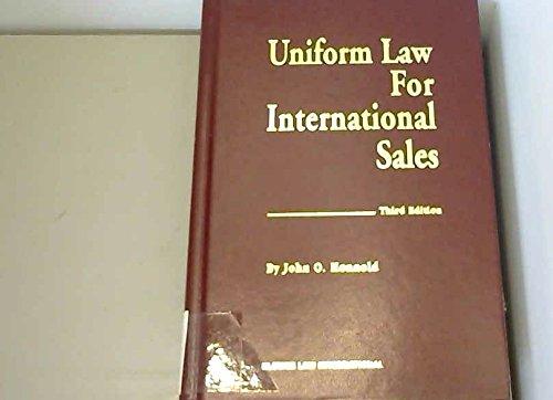 Uniform Law for International Sales under the Nineteen Eighty United Nations Convention