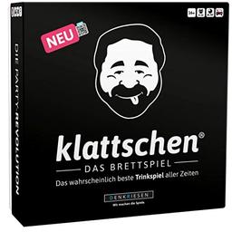 DENKRIESEN - klattschen® - Trinkspiel - DAS BRETTSPIEL - Das wahrscheinlich Beste Trinkspiel Aller Zeiten | Partyspiel | Trinkspiel Spieleabend | Saufspiel | Geschenkidee