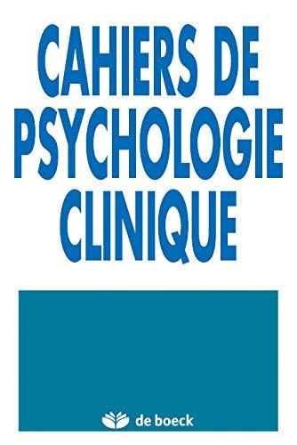 Cahiers de psychologie clinique, n° 13. L'aliénation