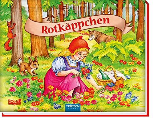 Trötsch Märchenbuch Pop-up-Buch Rotkäppchen: Entedeckerbuch Beschäftigungsbuch