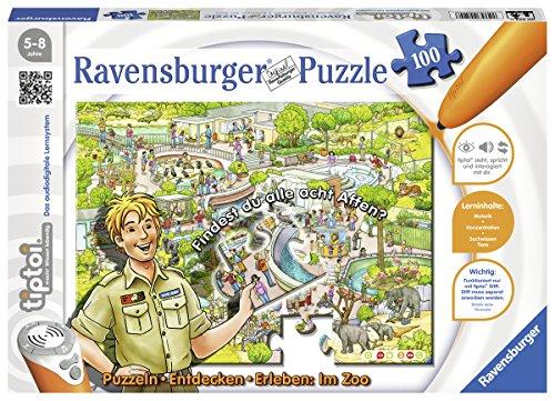 Ravensburger 00524 Tiptoi Puzzle Im Zoo