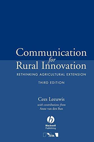 Rural Innovation 3e: Rethinking Agricultural Extension