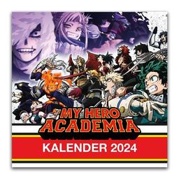 My Hero Academia - Wandkalender 2024