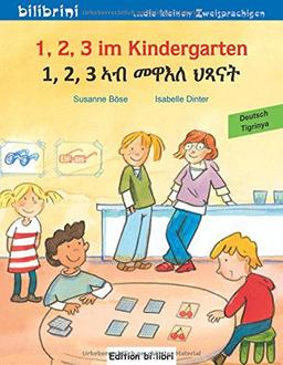 1, 2, 3 im Kindergarten: Kinderbuch Deutsch-Tigrinya