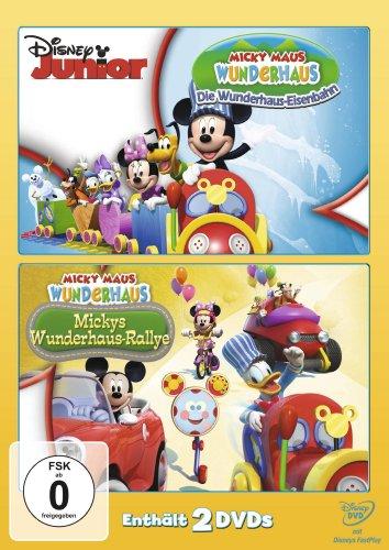 Micky Maus Wunderhaus - Mickys Wunderhaus-Ralley / Die Wunderhaus-Eisenbahn [2 DVDs]