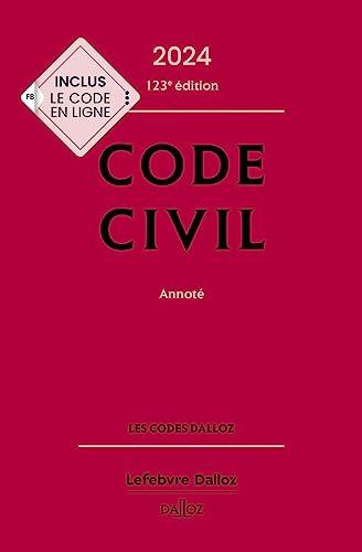 Code civil 2024, annoté