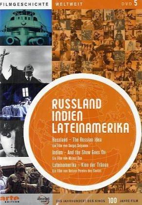 Das Jahrhundert des Kinos, DVD-Videos, Nr.5 : Russland, Indien, Lateinamerika, DVD, Originalfassungen mit dtsch. Voice over u. dtsch. Untertiteln