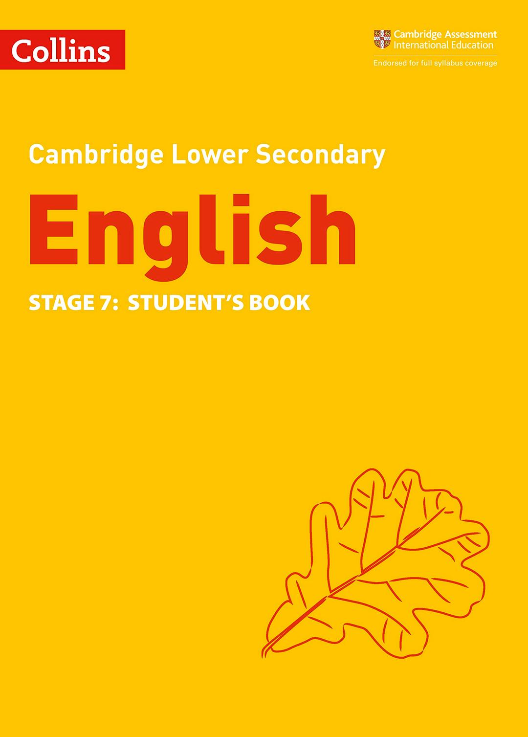 Lower Secondary English Student's Book: Stage 7 (Collins Cambridge Lower Secondary English)