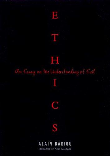 Ethics: An Essay on the Understanding of Evil (Wo Es War Series)