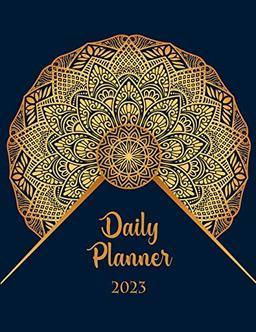 Daily Planner 2022: Large Size 8.5 x 11 | One Day Per Page | 365 Days | Appointment Planner | 2022 Agenda