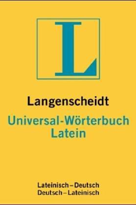 Langenscheidts Universal-Wörterbuch, Latein