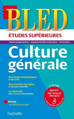 Bled, études supérieures, culture générale