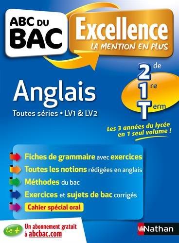 Anglais 2de, 1re, terminale : toutes séries, LV1 & LV2