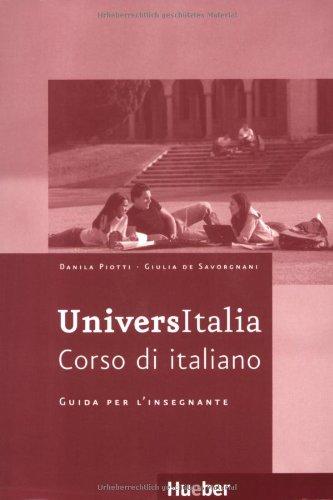 UniversItalia Lehrerhandbuch. Corso di italiano (Lernmaterialien)