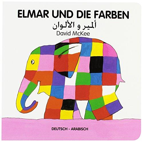 Elmar und die Farben, deutsch-arabisch