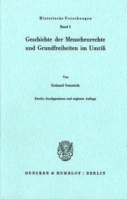 Geschichte der Menschenrechte und Grundfreiheiten im Umriß