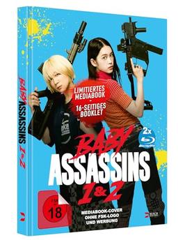 Baby Assassins 1 & 2 - 2-Disc Limited Edition Mediabook - Cover B (deutsch/OV) [Blu-ray]