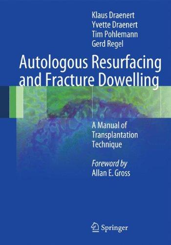 Autologous Resurfacing and Fracture Dowelling: A Manual of Transplantation Technique