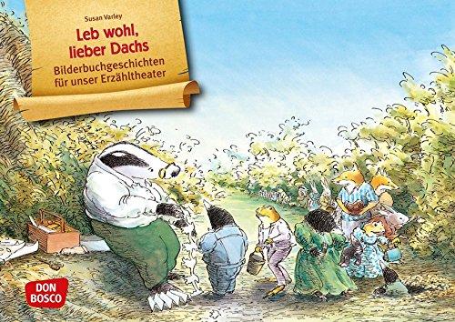 Leb wohl, lieber Dachs. Kamishibai Bildkartenset.: Entdecken. Erzählen. Begreifen: Bilderbuchgeschichten. (Bilderbuchgeschichten für unser Erzähltheater)