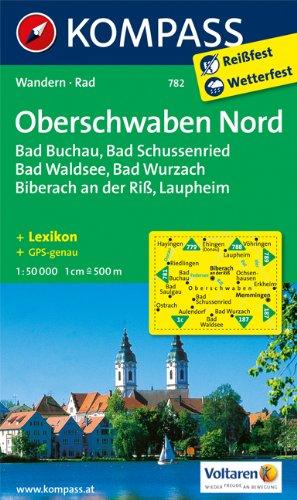 Oberschwaben Nord: Wanderkarte mit Aktiv Guide und Radwegen. GPS-genau. 1:50000: Bad Buchenau, Bad Schussenried, Bad Wurzach, Biberach an der Riß, ... Kurzführer und Radwegen. GPS-genau. 1:50000