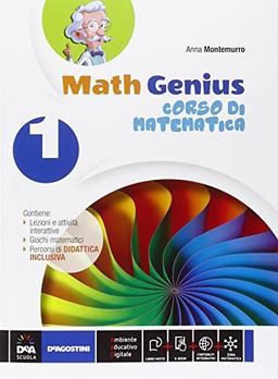 Math genius. Mathematik für die mittlere Schule mit e-Book Mit Online-Erweiterung: 1