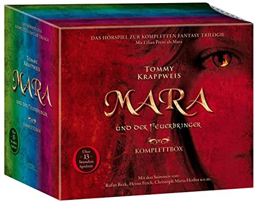 Mara und der Feuerbringer: Die komplette Hörspiel-Box zu allen drei Büchern von Tommy Krappweis (Mit den Stimmen von Lilian Prent, Rufus Beck, Christoph Maria Herbst, Esther Schweins, Gronkh uvm.)