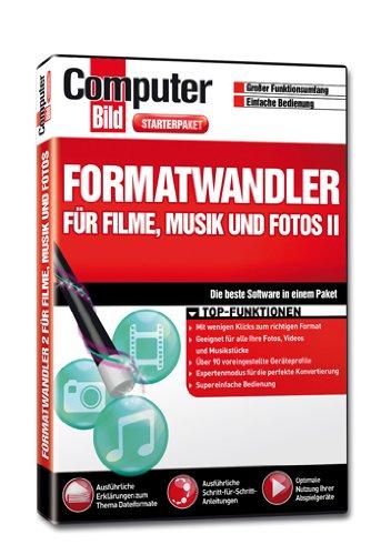 Formatwandler für Filme, Musik und Fotos 2 (ComputerBild Starter-Paket)