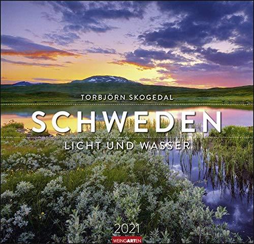 Schweden Kalender 2021: Licht und Wasser