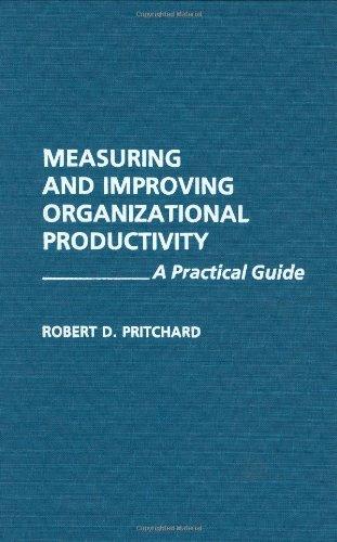 Measuring and Improving Organizational Productivity: A Practical Guide