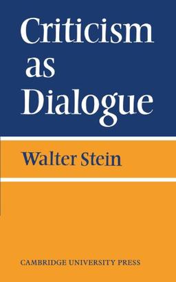 Criticism As Dialogue