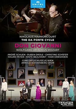 Mozart: Don Giovanni [Nikolaus Harnoncourt; Theater an der Wien, 2014] [2 DVDs]