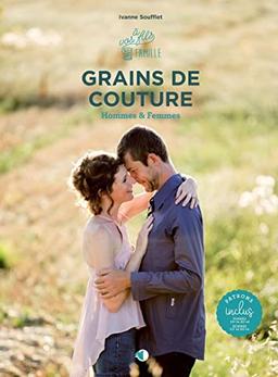 Grains de couture : hommes & femmes : du 34 (XS) au 46 (L) pour les modèles femmes, et du 42 (XS) au 54 (XL) pour les modèles hommes